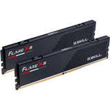 G.skill 64 gb ddr5-6000 (2x 32 gb) kit werkgeheugen (zwart, f5-6000j3040g32gx2-fx5, flare x5, expo)