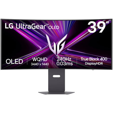 Lg ultragear oled 39gx900a-b 39 curved ultrawide gaming monitor (zwart, 2x hdmi, displayport, 2x usb-a, usb-c, 240 hz)