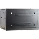Dsi 6u wandkast met glazen deur - ds6406 server rack (zwart, 600 x 450 x 368mm)