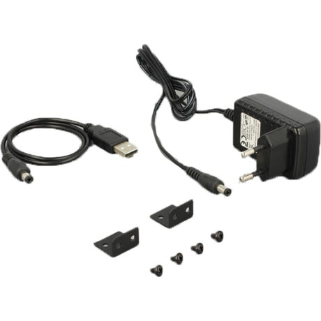 Delock hdmi audio extractor 4k adapter (zwart)