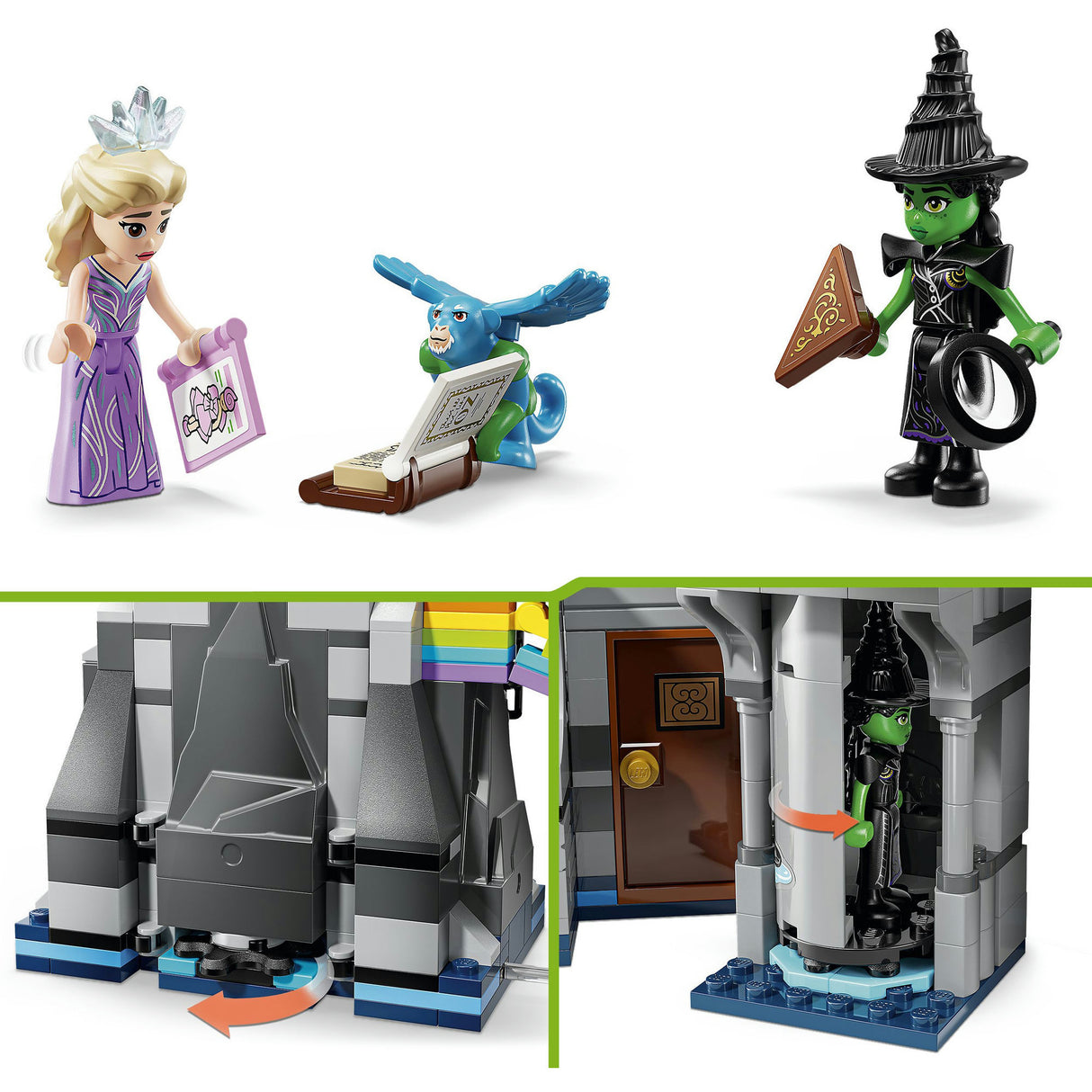 Lego wicked - emerald city en kiamo ko kasteel constructiespeelgoed (75689)
