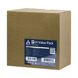 Arctic p14 value pack case fans (zwart, 5 stuks, 140 x 140 x 27 mm)
