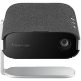 Viewsonic smart led draagbare projector met harman kardon luidsprekers (zwart, hdmi, audio, wifi, bluetooth)