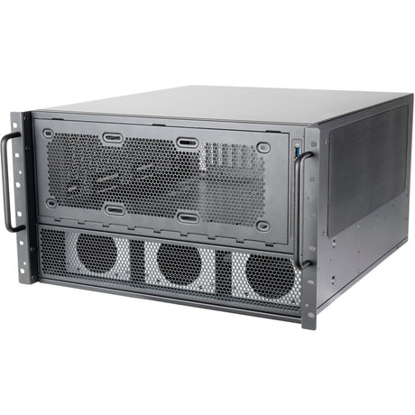 Silverstone rm600 rack behuizing (zwart)