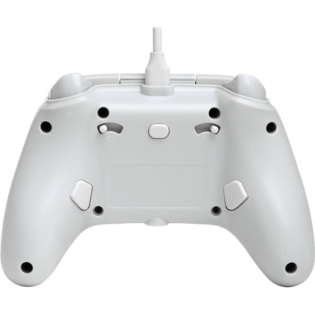 Powera advantage controller met kabel voor de xbox series x|s - poolijs (wit blauw, xbox series x|s, xbox one, pc)