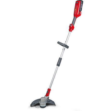 Wolf-garten lycos 40 300 t set grastrimmer accu incl. accu, met accessoires, met draaggordel, in hoogte verstelbare gre