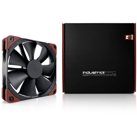 Noctua nf-f12 industrialppc-24v-3000 sp case fan (zwart, 120 x 120 x 25 mm, pwm)