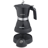 Ariete moka aroma koffiezetter 1358 11 mokkapot (zwart)