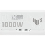 Asus tuf gaming gold white edition modulaire 1000 watt voeding (wit, 1x 12v-2x6, 4x pcie)