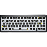 Ducky projectd tinker 65 met qmk via rgb mechanisch toetsenbord (zwart, us lay-out (qwerty), 65%, barebone. rgb leds, hot-swappable, gasket mount)