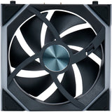 Lian li uni fan sl120 wireless reverse blade rgb case fan (zwart, 120 x 124.5 x 28 mm, pwm)