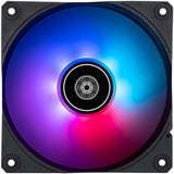 Silverstone shark force 120 argb case fan (zwart, 120 x 120 x 25 mm, pwm)
