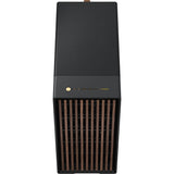 Fractal design north xl midi tower behuizing (zwart houtkleur | 2x usb-a | 1x usb-c | tempered glass)