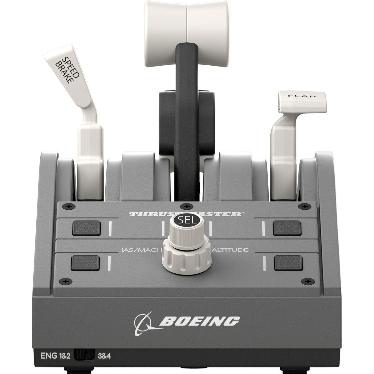 Thrustmaster tca yoke pack boeing edition gaming set (zwart grijs, pc, xbox one, xbox series x|s)