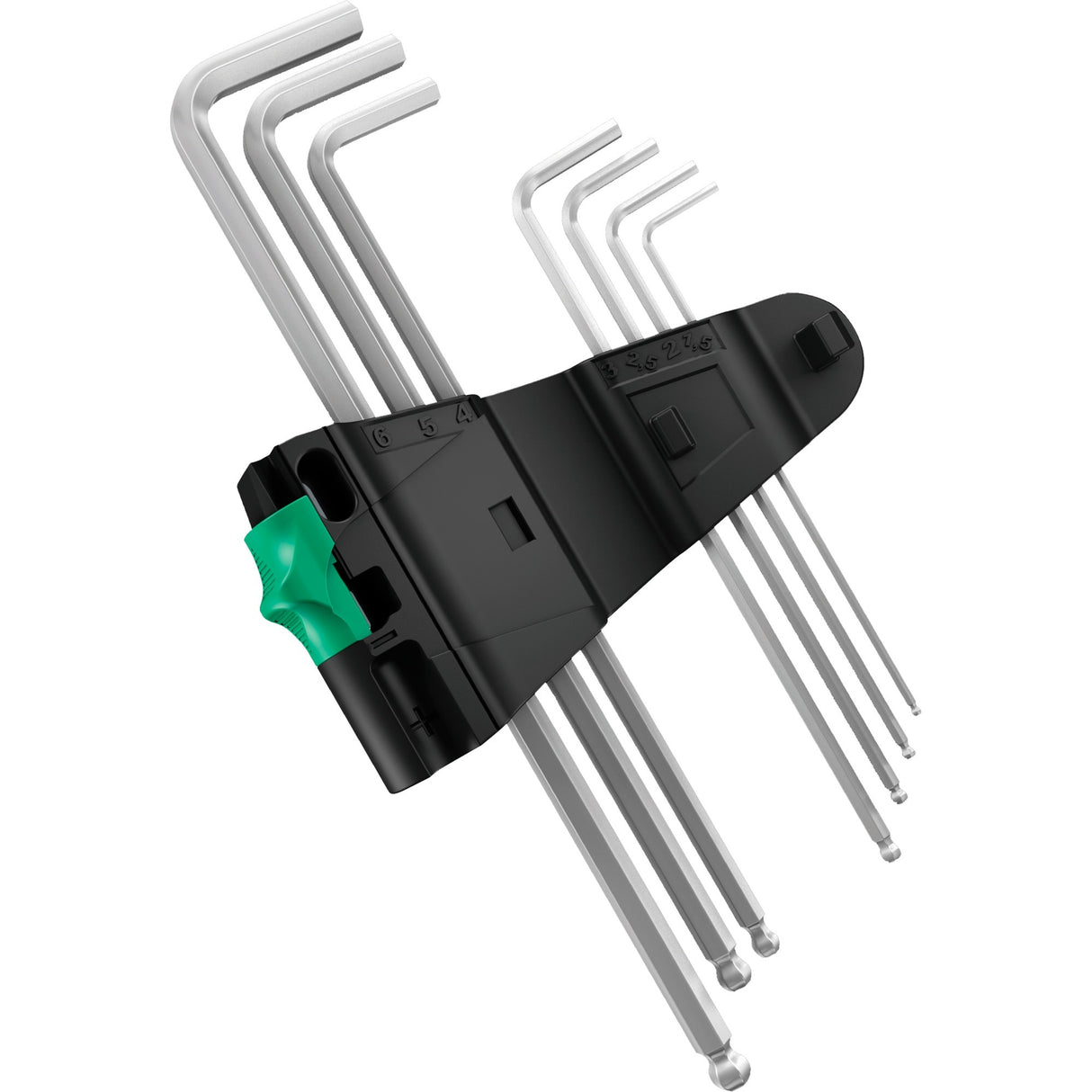 Wera 950 9 hex-plus inbussleutelset - 9 delige - 1,5-10mm - 4013288030160