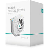 Deepcool ak400 digital se rgb cpu-koeler (wit)