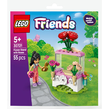 Lego friends 30721 bloemenkraam met rozen