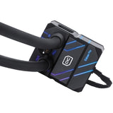 Alphacool eisbaer pro hpe aurora 360 cpu aio waterkoeling (zwart, argb, 4-pin pwm)