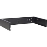 Dsi 2u wall mount bracket - ds-wmb2-m server rack (zwart, 520 x 300 x 90 mm)