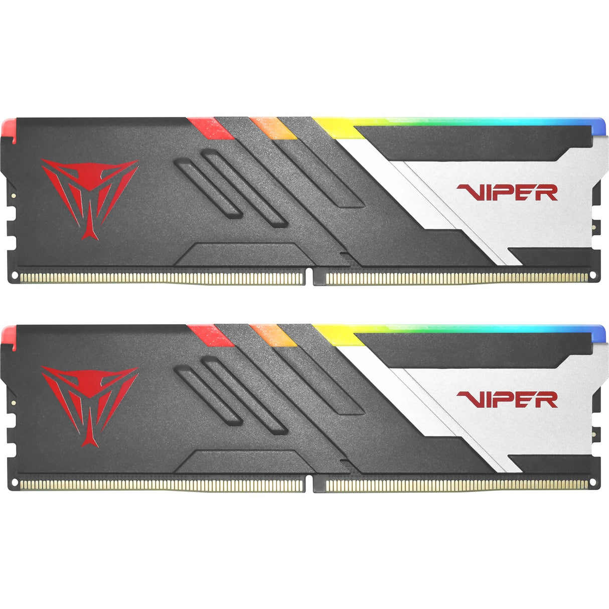 Patriot viper venom rgb 64 gb ddr5-6000 (2x 32 gb) werkgeheugen (zwart, pvvr564g600c30k, xmp, expo)