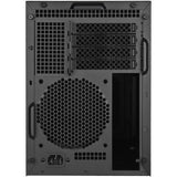 Silverstone sugo 17 mini tower behuizing (zwart | 2x usb-a | 1x usb-c)
