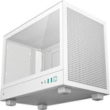 Deepcool ch160 mini tower behuizing (wit | 2x usb-a | 1x usb-c | tempered glass)