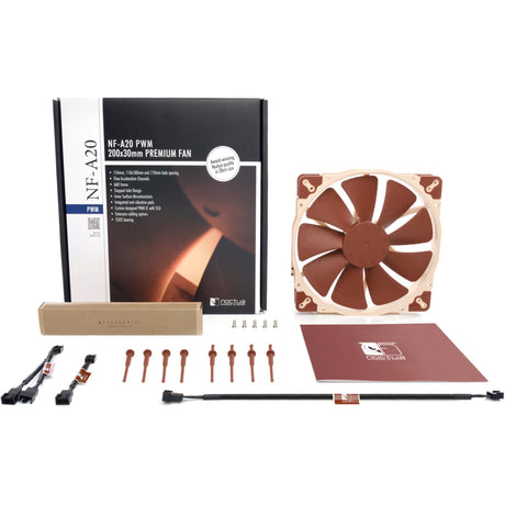 Noctua nf-a20 pwm case fan (crème, 200 x 200 x 30 mm)
