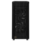 Asus proart pa401 wood edition - metal panel midi tower behuizing (zwart | 2x usb-a | 1x usb-c)