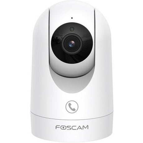 Foscam r8m ultra hd, dual-band wifi 6 beveiligingscamera (wit)