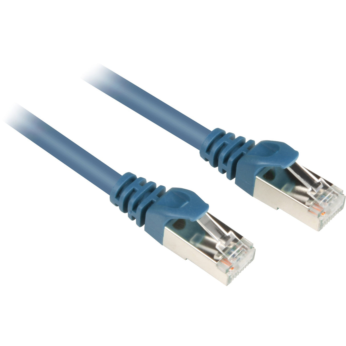 Sharkoon cat.6 netwerkkabel (blauw, 0,25 meter, sftp, rj-45)