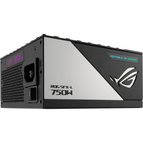 Asus rog loki sfx-l platinum modulaire 750 watt voeding (zwart, 1x 12v-2x6, 3x pcie)