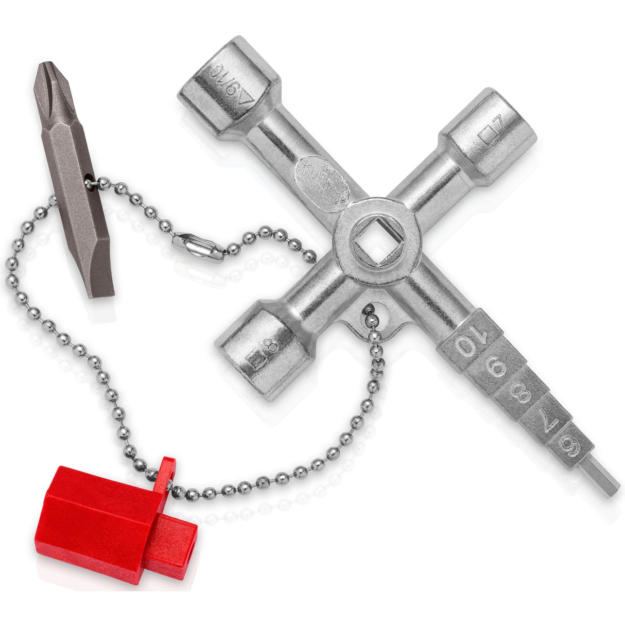 Knipex kruisdopsleutel - 5 7 8+10+4-10mm