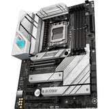 Asus rog strix b650-a gaming wifi socket am5 moederbord (zilver, raid, 2.5 gb-lan, wi-fi 6e, bt, sound, atx)
