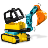 Lego truck tracked excavator