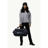 Jack wolfskin all-in duffle 35 rugzak (donkerblauw, 35 liter)