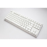 Ducky one 3 classic pure white tkl rgb mechanisch toetsenbord (wit, us lay-out (qwerty), cherry mx red, 80% (tkl), rgb leds, double-shot pbt, hot-swappable, quack mechanics)