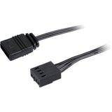 Sharkoon shark blades pwm rgb case fan (zwart, 120 x 120 x 25 mm)