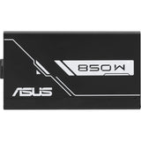 Asus prime gold black edition modulaire 850 watt voeding (zwart, 1x 12v-2x6, 3x pcie)