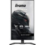Iiyama g-master black hawk gb2741hsu-b1 27 gaming monitor (zwart, 1x displayport, 1x hdmi, 2x usb-a, 144 hz)