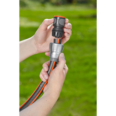Gardena premium slangstuk 19 mm (3 4 ) (grijs zilver, 18256-20)