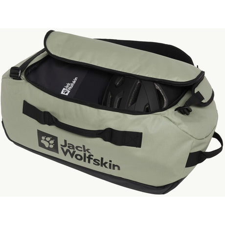 Jack wolfskin all-in duffle 35 rugzak (lichtgroen, 35 liter)