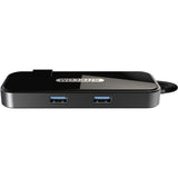 Sitecom usb-c to hdmi + gigabit lan adapter (zwart)