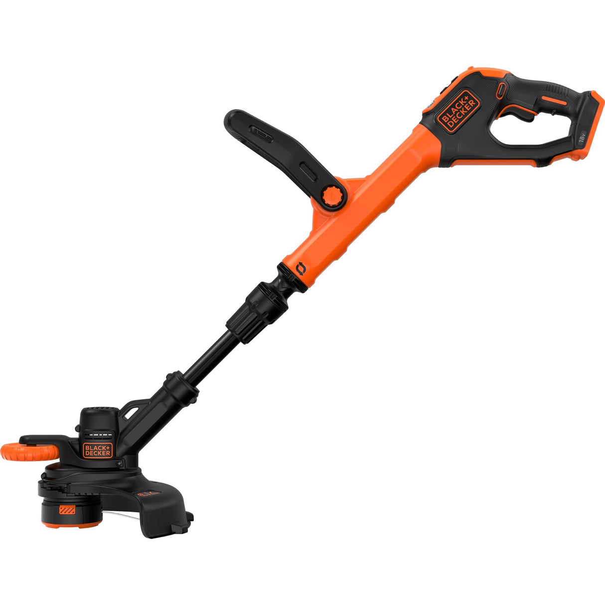 Black+decker 18v afs grastrimmer zonder accu (zwart oranje, 28 cm, accu en oplader niet inbegrepen)