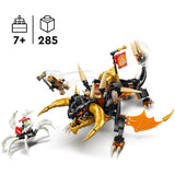 Lego ninjago - cole's aardedraak evo constructiespeelgoed (71782)