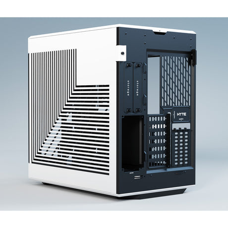 Hyte y60 midi tower behuizing (wit zwart | 3x usb-a | tempered glass)
