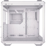 Asus tuf gaming gt502 midi tower behuizing (wit | 2x usb-a | 1x usb-c | tempered glass)