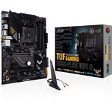 Asus tuf gaming b550-plus wifi ii socket am4 moederbord (zwart, raid, gb-lan, wi-fi 6, bt, sound, atx)
