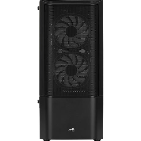 Aerocool quantum mesh v3 midi tower behuizing (zwart grijs | 3x usb-a | rgb | window)