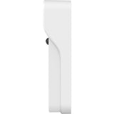 Trust draadloze video deurbel - doorcam-3000 - accu oplaadbaar met usb-c - 2k 3mp - geen abonnementskosten - inclusief chime - deurbel met camera - wit