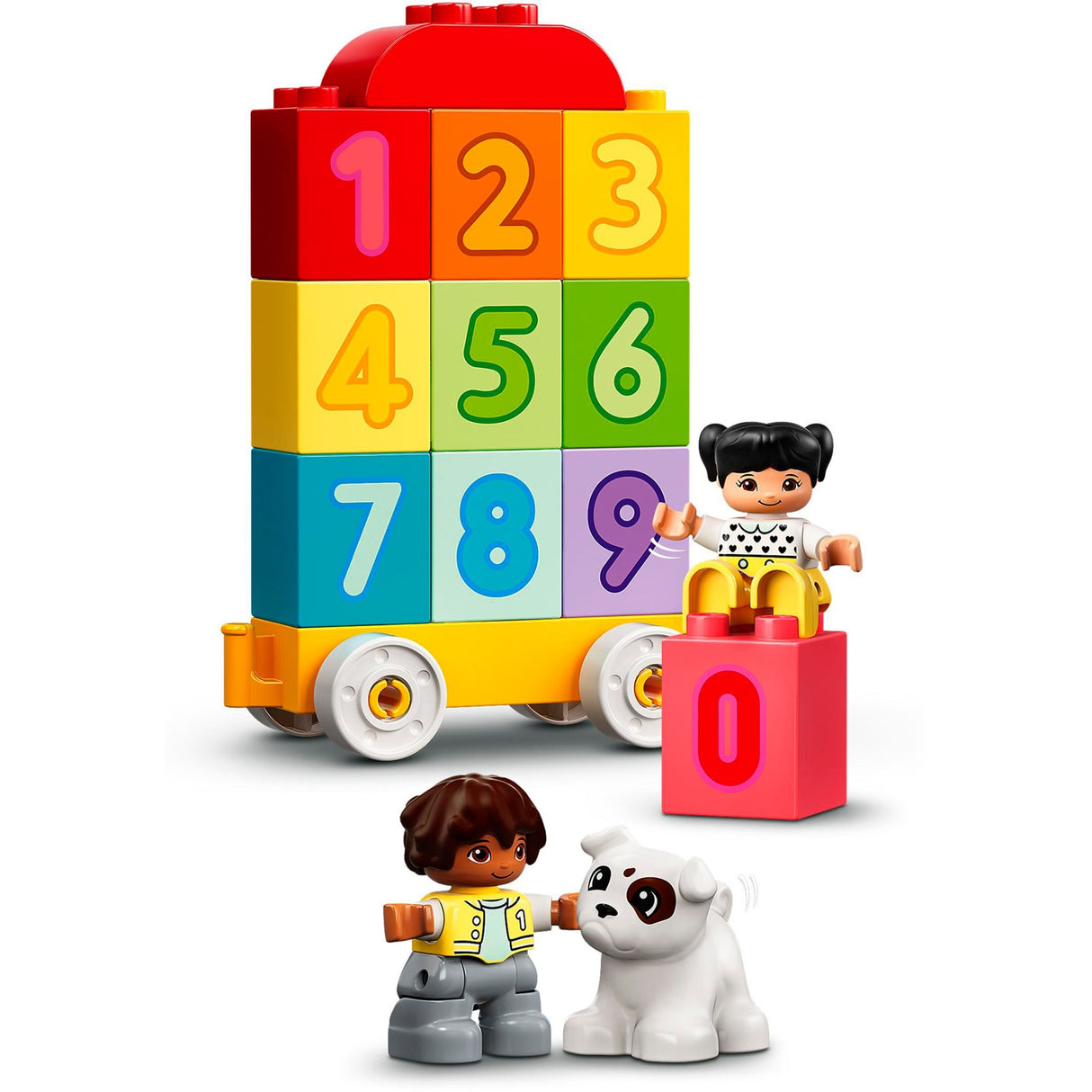 Lego duplo getallentrein educatief speelgoed voor peuters 10954